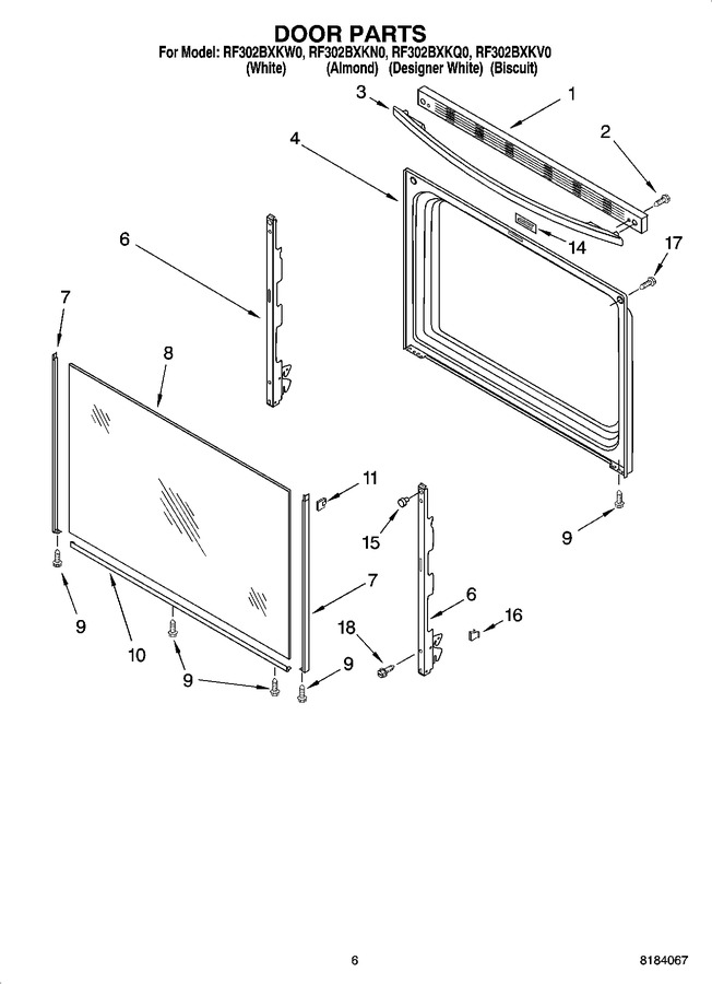 Diagram for RF302BXKV0