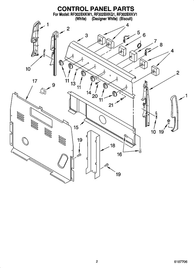 Diagram for RF302BXKW1