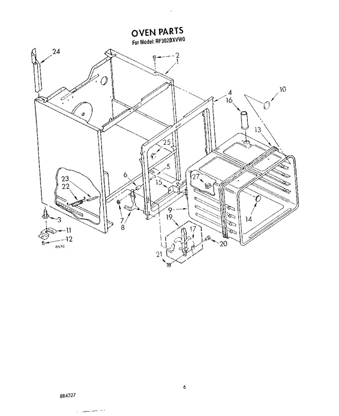 Diagram for RF302BXVW0