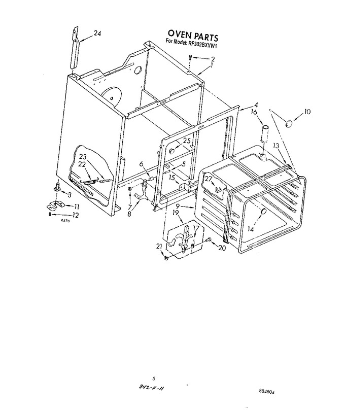Diagram for RF302BXVW1