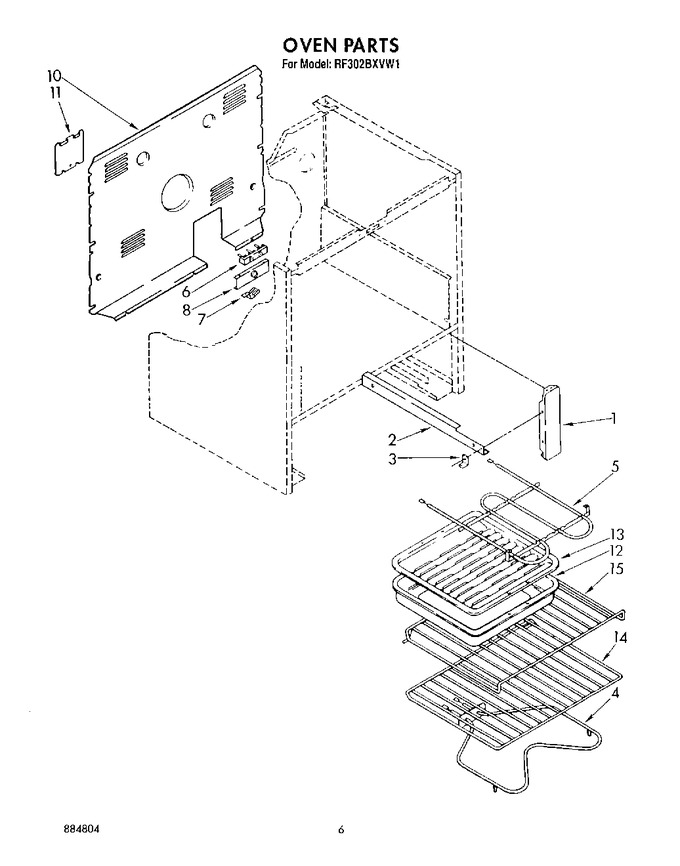 Diagram for RF302BXVW1