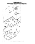 Diagram for 02 - Cooktop, Lit/optional