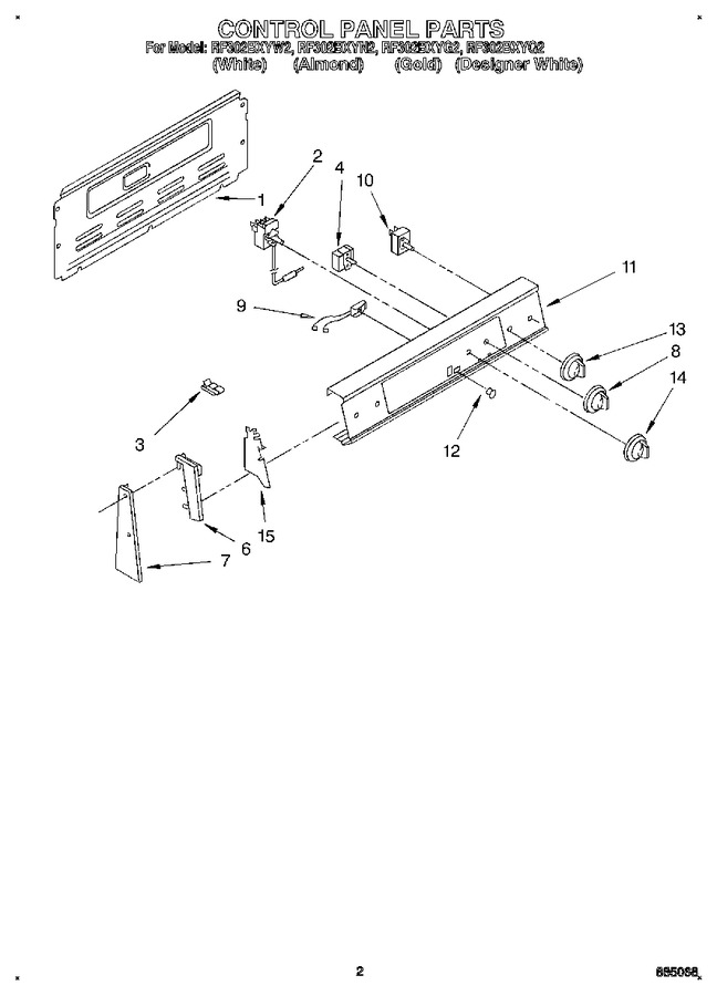 Diagram for RF302BXYN2
