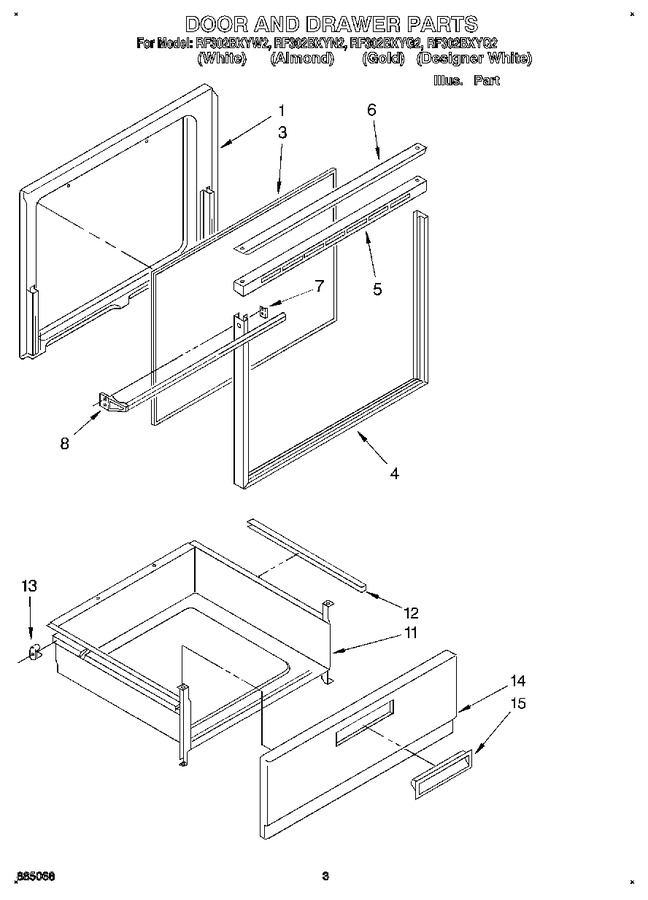 Diagram for RF302BXYW2