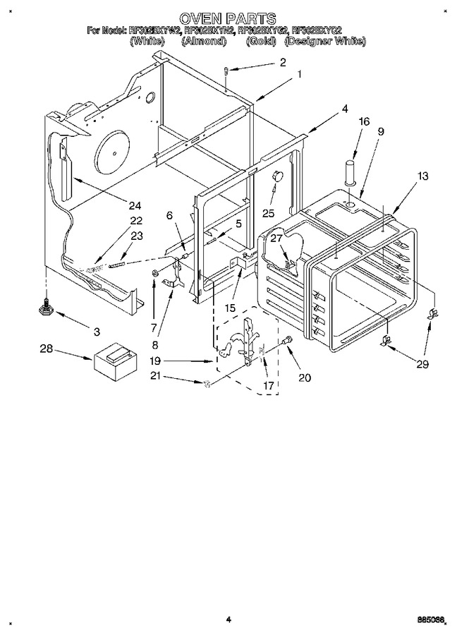 Diagram for RF302BXYG2