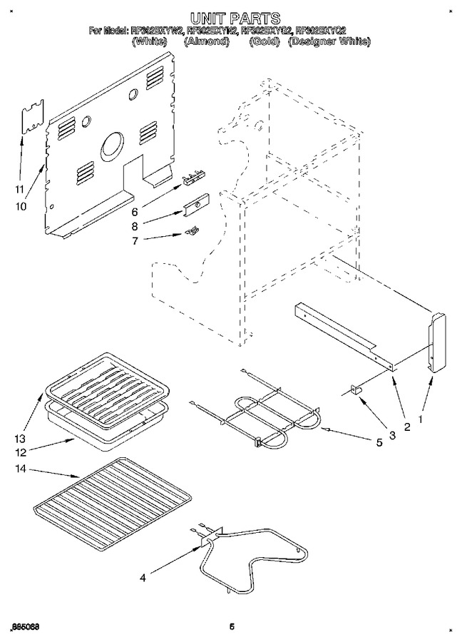 Diagram for RF302BXYN2