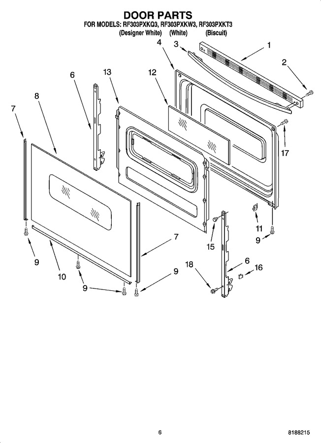 Diagram for RF303PXKT3