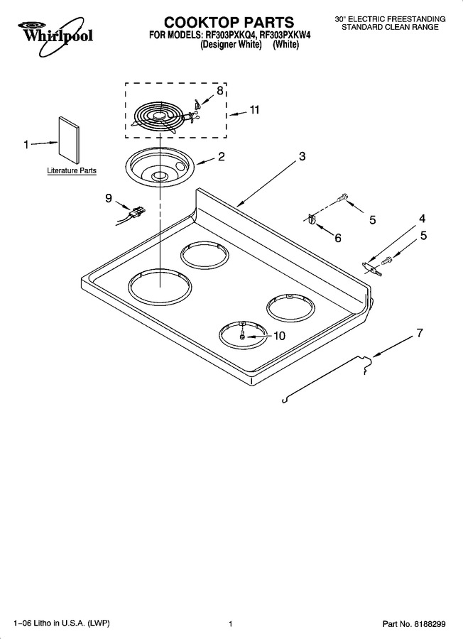 Diagram for RF303PXKQ4