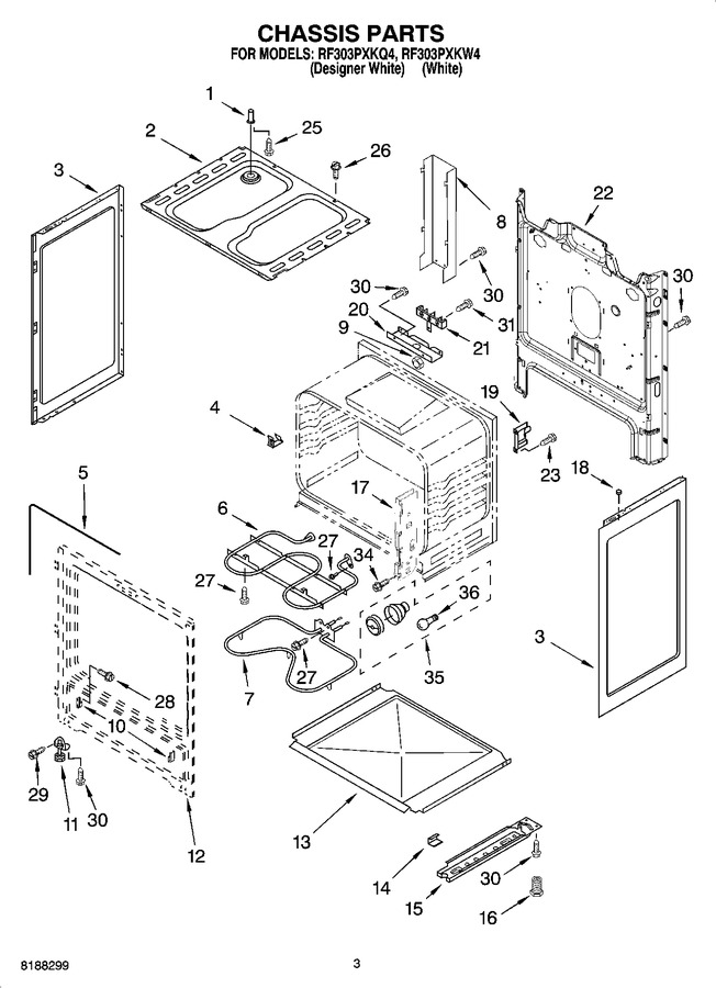 Diagram for RF303PXKQ4