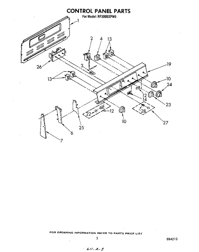 Diagram for RF306BXPW0