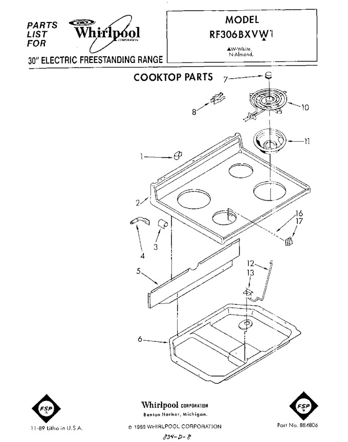 Diagram for RF306BXVN1