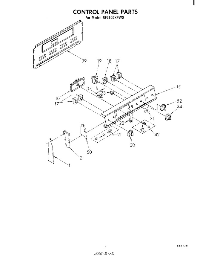Diagram for RF3100XPW0