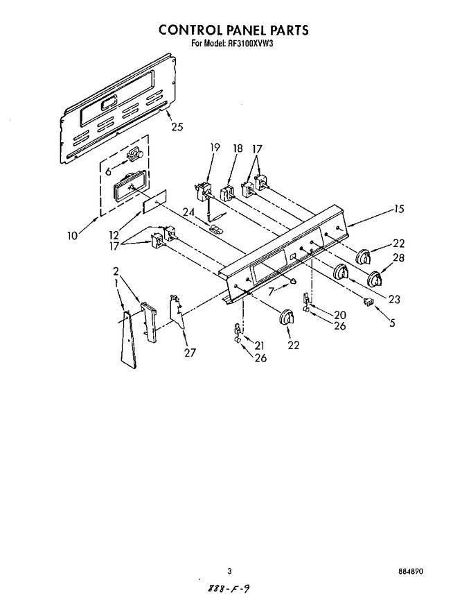 Diagram for RF3100XVW3