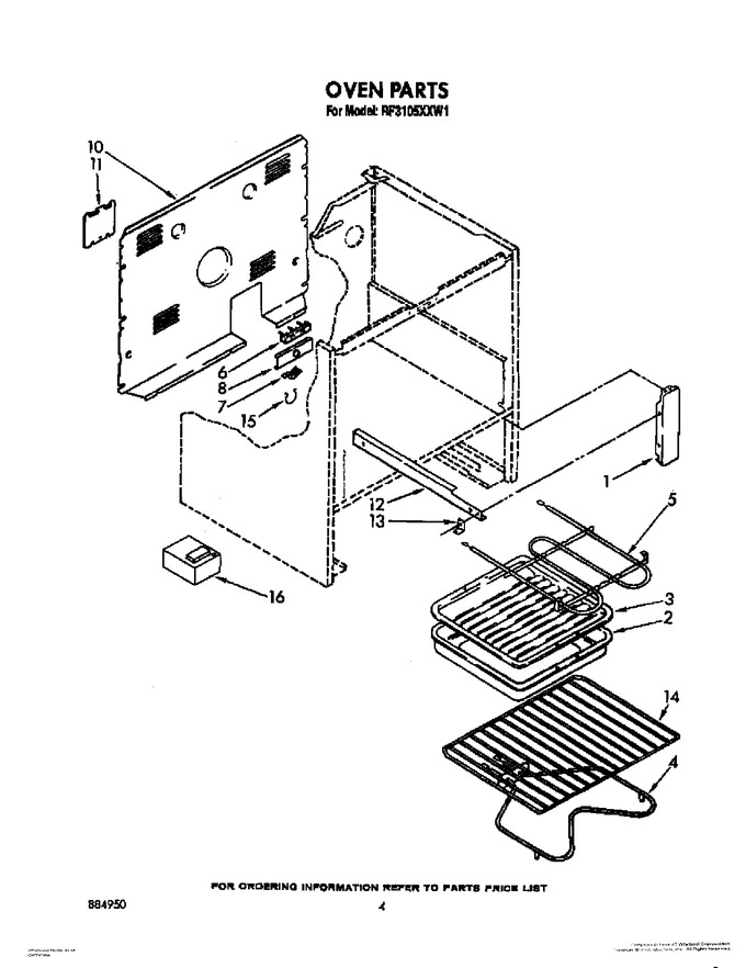 Diagram for RF3105XXW1