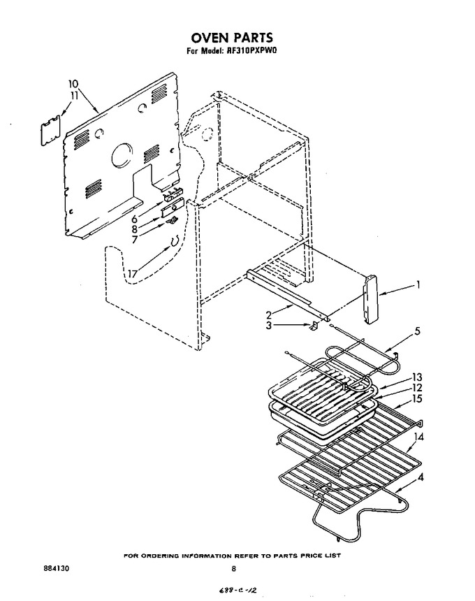 Diagram for RF310PXPW0