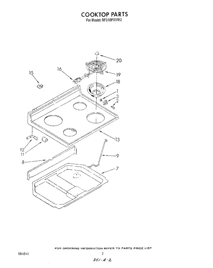 Diagram for RF310PXVW2