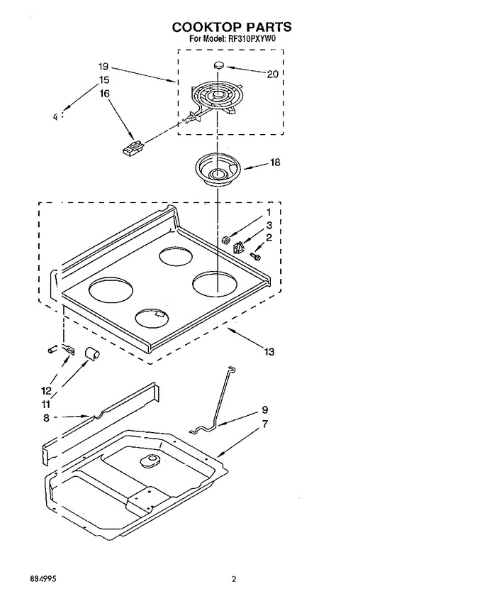 Diagram for RF310PXYW0
