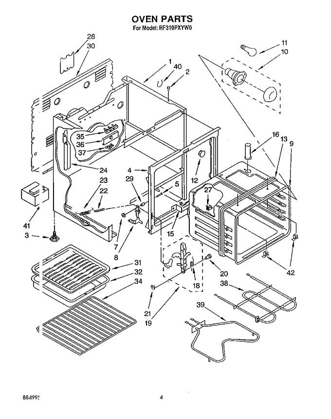 Diagram for RF310PXYW1