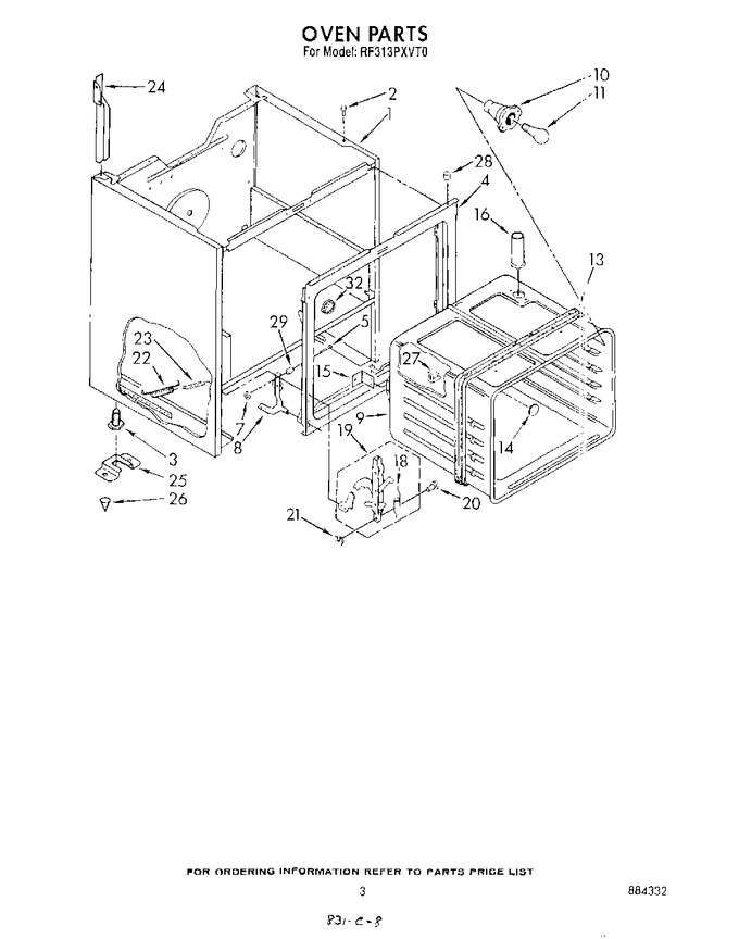 Diagram for RF313PXVT0