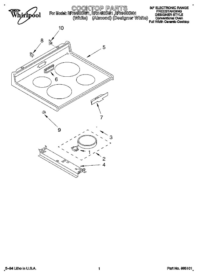 Diagram for RF314BXBQ1