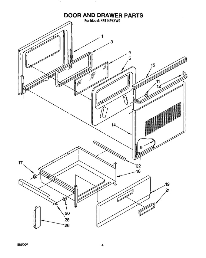 Diagram for RF314PXYN0