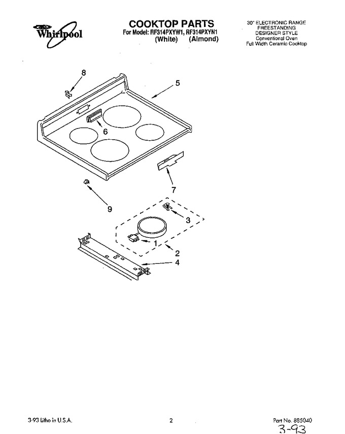 Diagram for RF314PXYW1