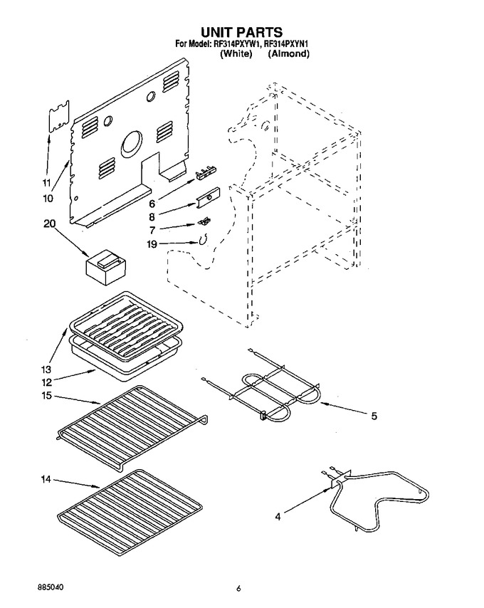 Diagram for RF314PXYN1