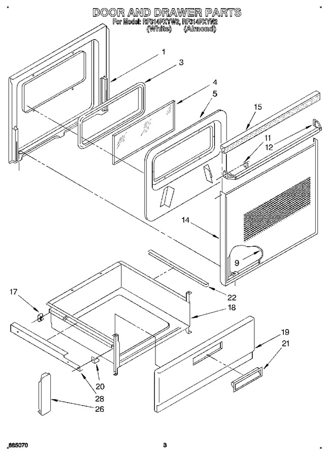 Diagram for RF314PXYW2