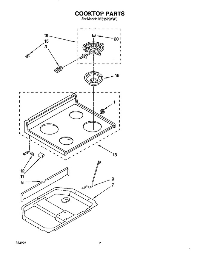Diagram for RF315PCYW0