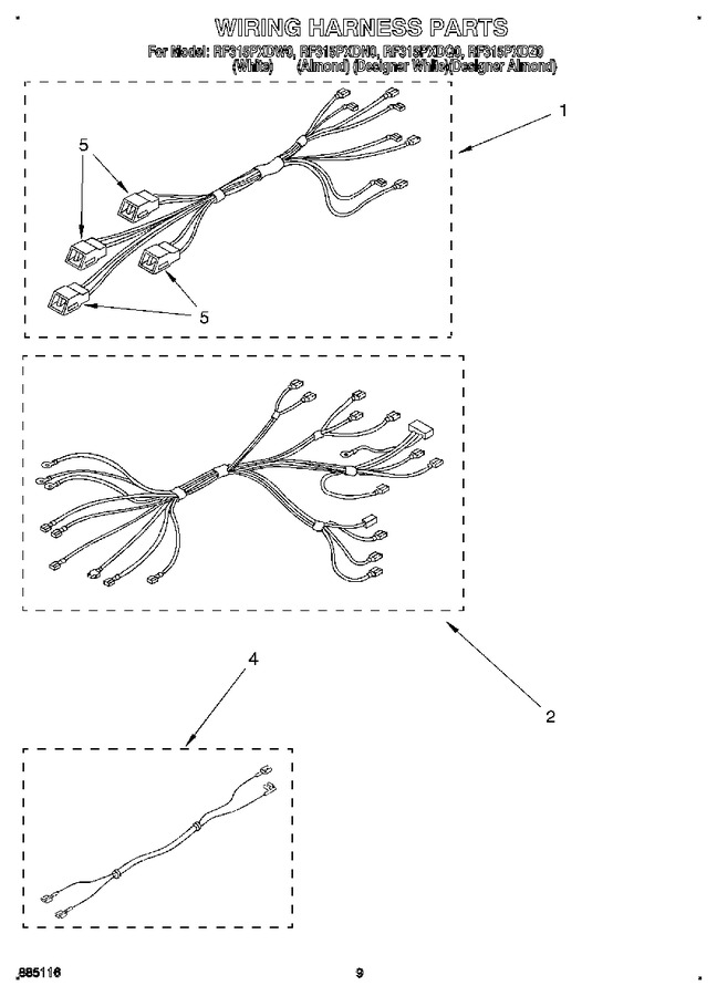 Diagram for RF315PXDW0