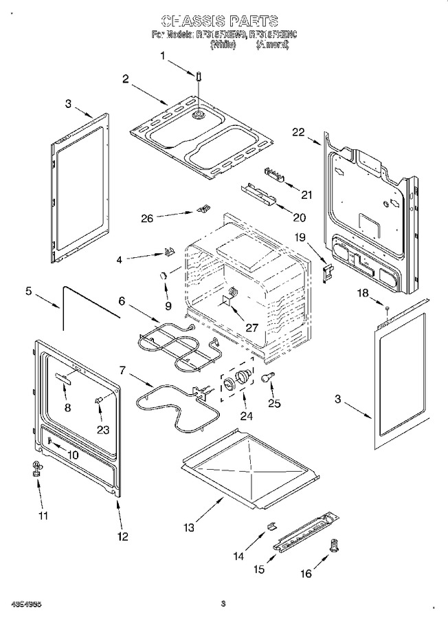 Diagram for RF315PXEN0