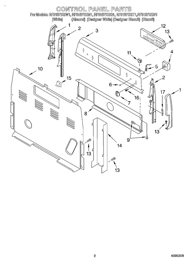 Diagram for RF315PXGV1