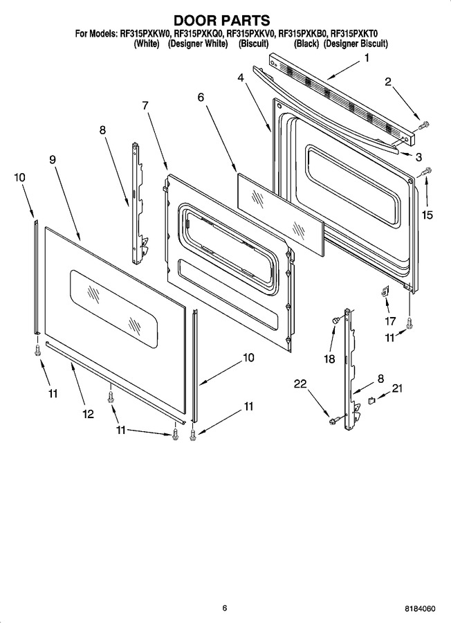 Diagram for RF315PXKQ0