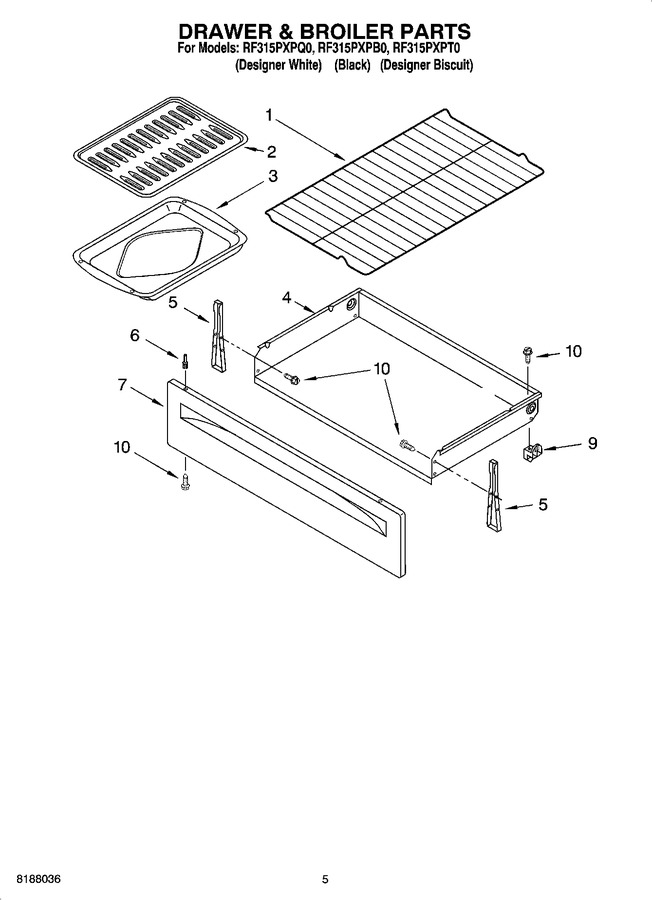 Diagram for RF315PXPB0