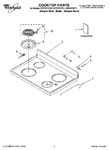 Diagram for 01 - Cooktop Parts