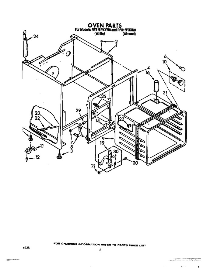 Diagram for RF315PXXN0