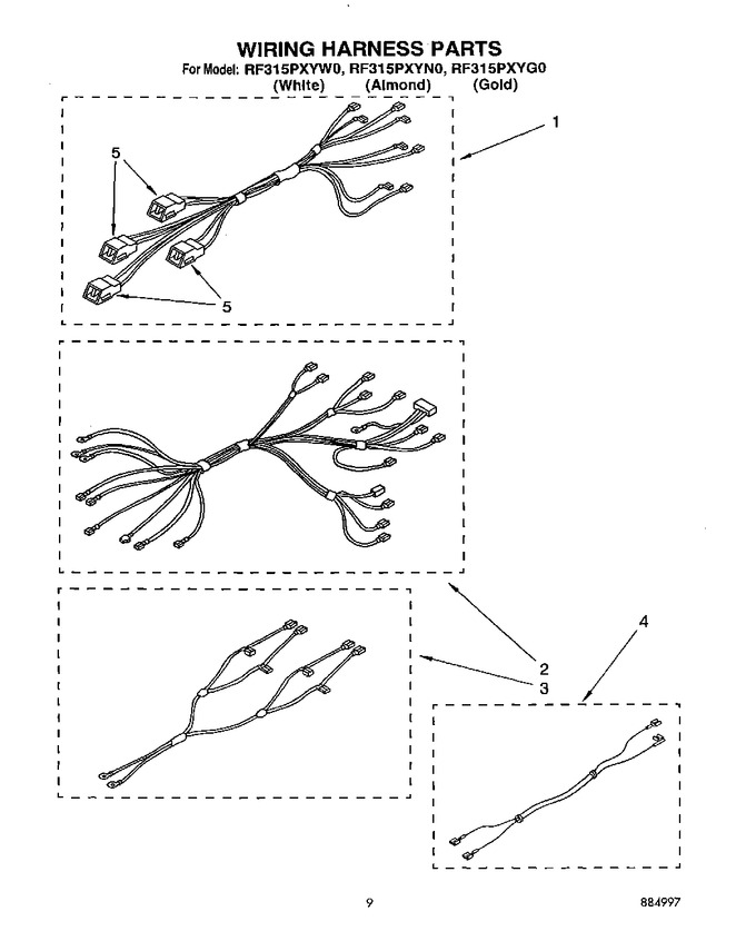 Diagram for RF315PXYW1