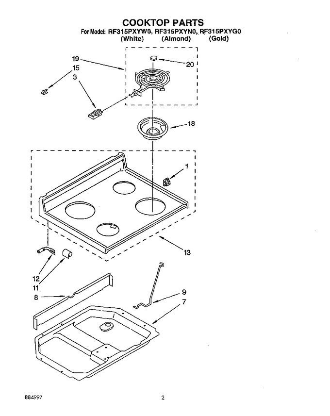 Diagram for RF315PXYN1