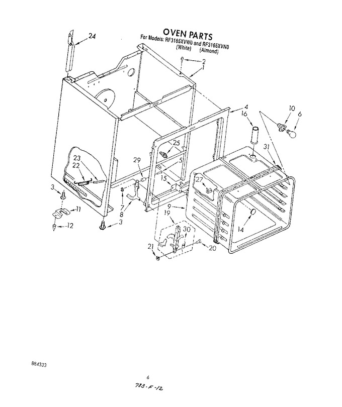 Diagram for RF3165XVM0
