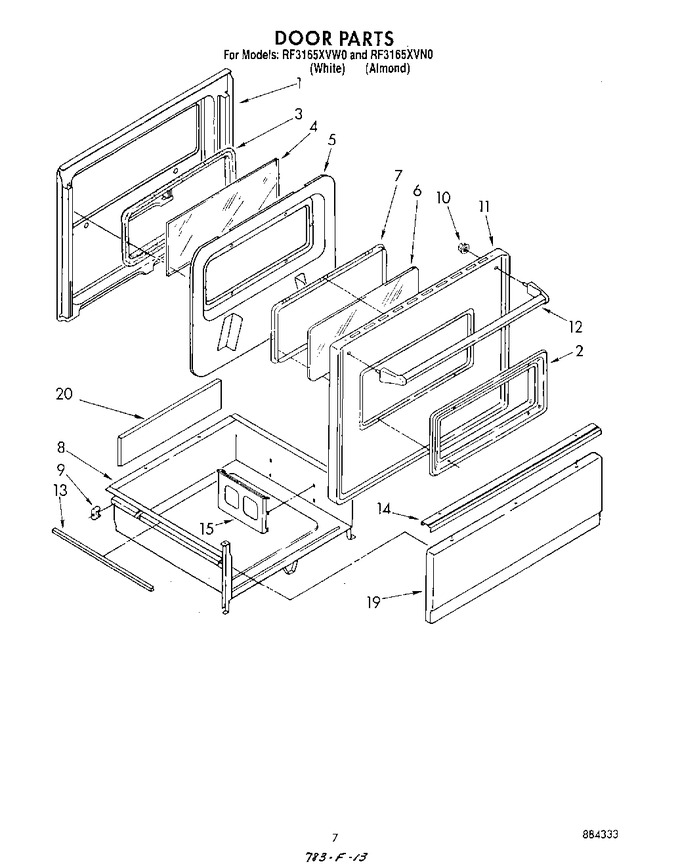 Diagram for RF3165XVW0