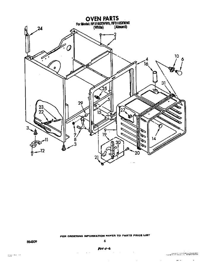 Diagram for RF3165XWN0