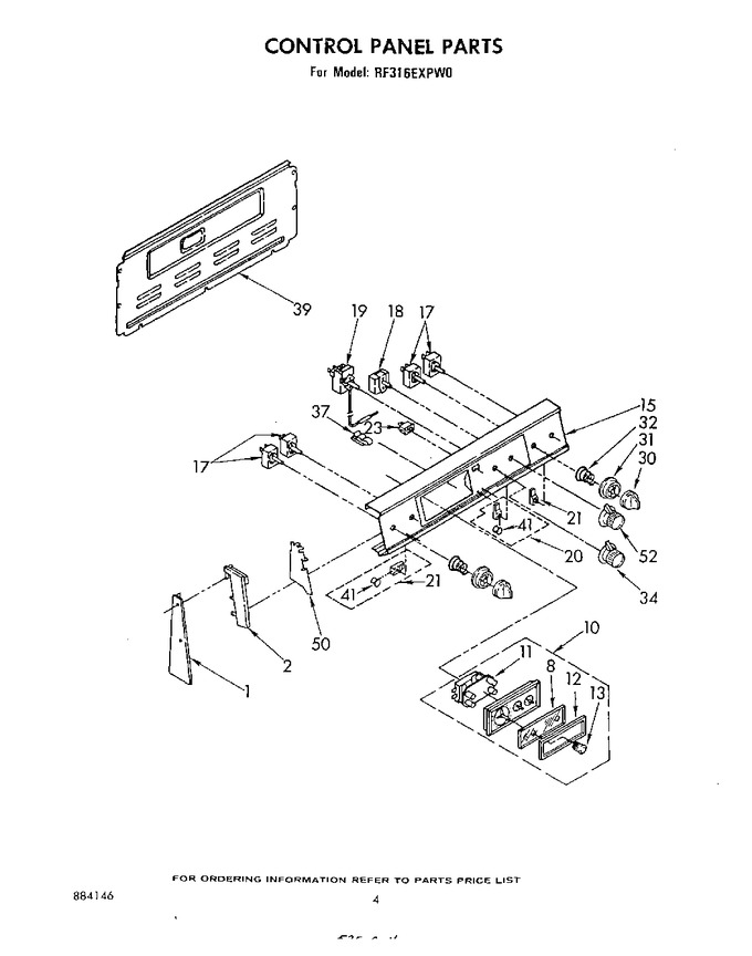 Diagram for RF316EXPW0
