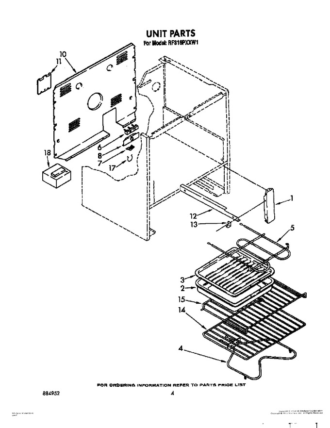 Diagram for RF316PXXB1