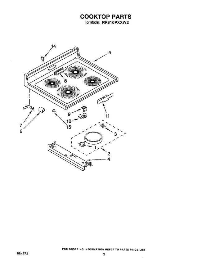 Diagram for RF316PXXW2