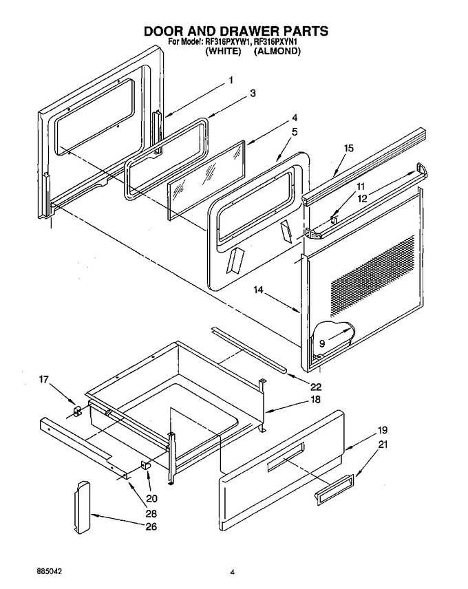 Diagram for RF316PXYN1