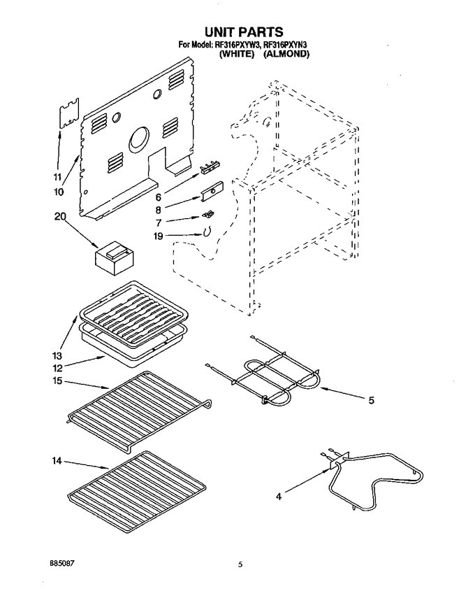 Diagram for RF316PXYW3