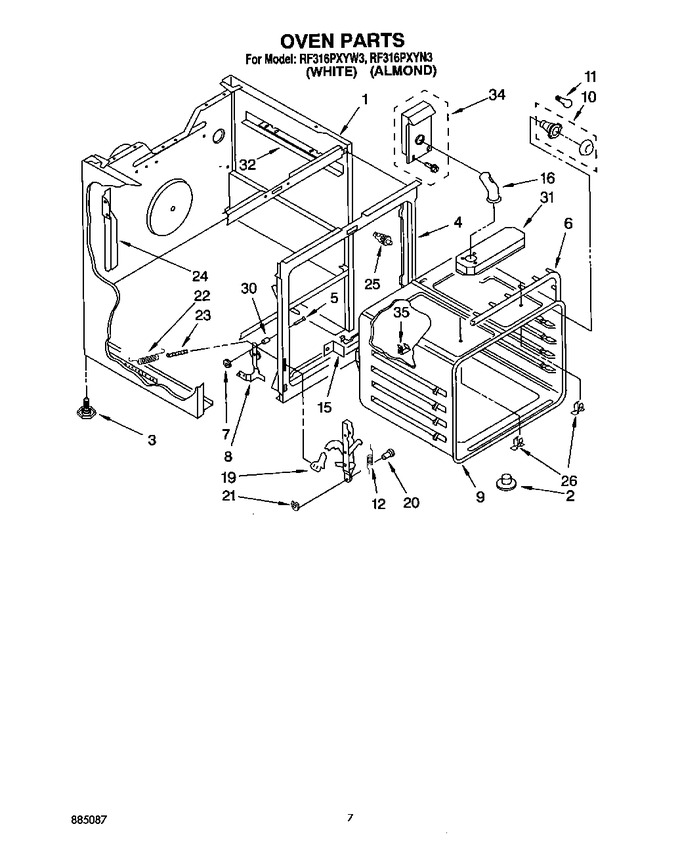 Diagram for RF316PXYW3