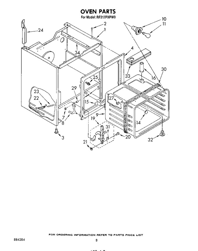 Diagram for RF317PXPW0