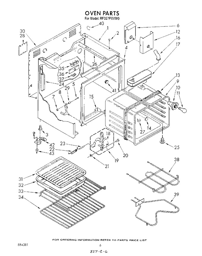 Diagram for RF327PXVW0
