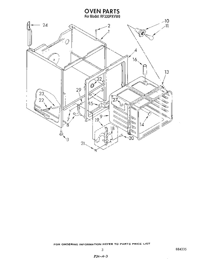 Diagram for RF330PXVW0